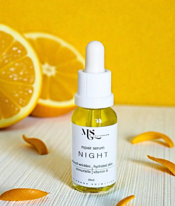Smilje Night Repair serum