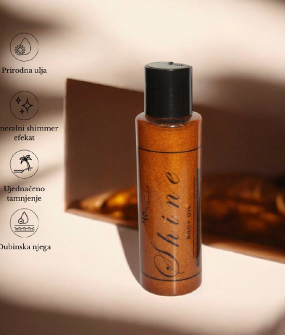 Shine Body Oil – ulje za sunčanje i bržu preplanulost
