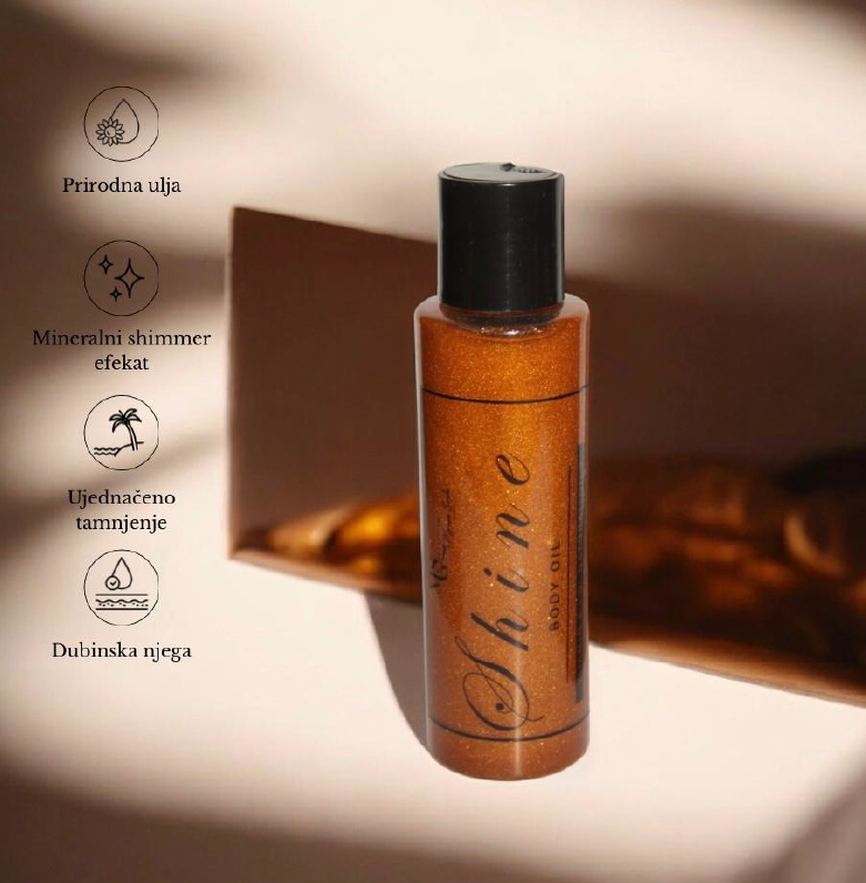 Shine Body Oil - ulje za sunčanje i bržu preplanulost