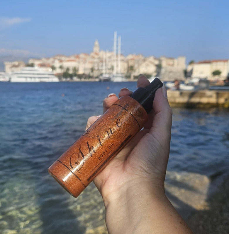 Shine Body Oil - ulje za sunčanje i bržu preplanulost - Image 2